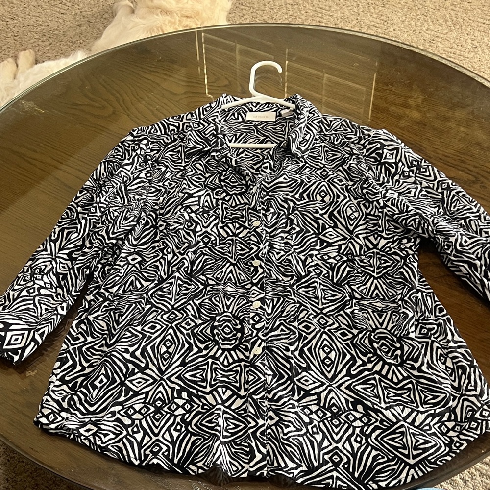 Chico's tunic length blouse